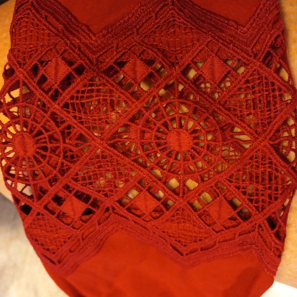 Maroon Romper - image 3